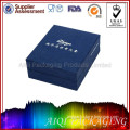 Blue Square Recycled Cardboard Paper Jewelry Packaging Box